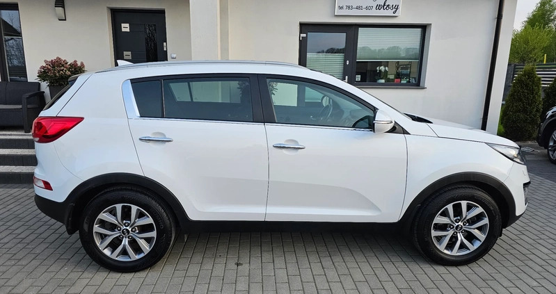Kia Sportage cena 53999 przebieg: 139540, rok produkcji 2015 z Poddębice małe 254